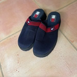 Tommy Hilfiger designer slip on classic blue shoes